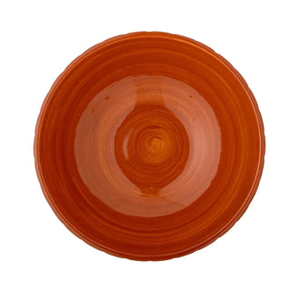 Bowl earthenware pink Bob 23cm