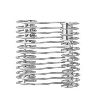 Kerzenhalter Metall silber Wavela