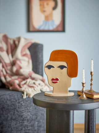 Beeld aardewerk bruin Voila 25cm