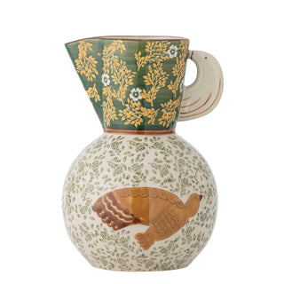 Green earthenware jug Hezha - 1,5L