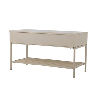 Bankje naturel Aveline 36×45×80 cm