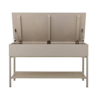 Bankje naturel Aveline 36×45×80 cm