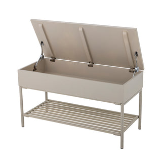 Bankje naturel Aveline 36×45×80 cm