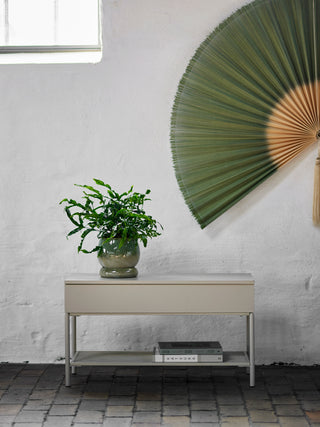 Bankje naturel Aveline 36×45×80 cm