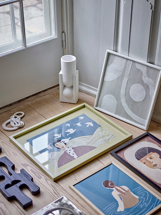 Mehrfarbiges Bild Flyvielle 47x62cm