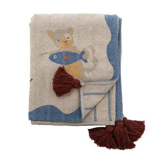 Plaid Mille in cotone riciclato 130x160cm