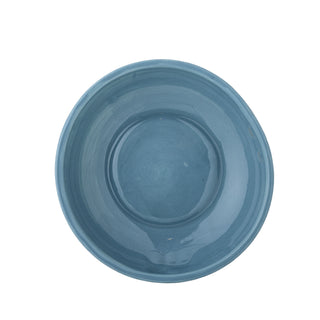 Serviesset aardewerk Mille blauw