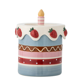 Bewaarpot met deksel Milkya Ø14,5×17,5 cm