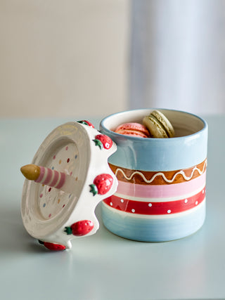 Bewaarpot met deksel Milkya Ø14,5×17,5 cm