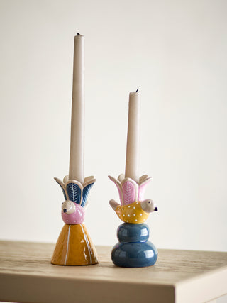Ljusstake i stengods multi Swift - set om 2