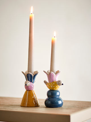 Ljusstake i stengods multi Swift - set om 2