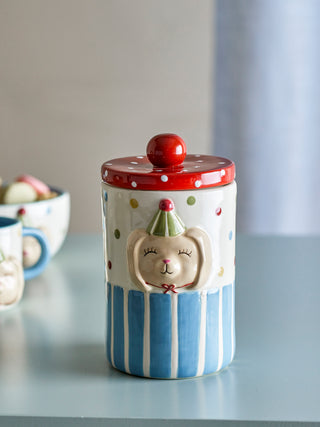 Pot met deksel Party Ø10,5×17,5 cm