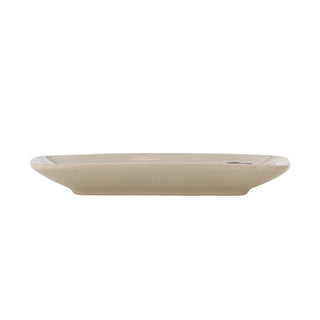 Bord aardewerk groen beige Fauni