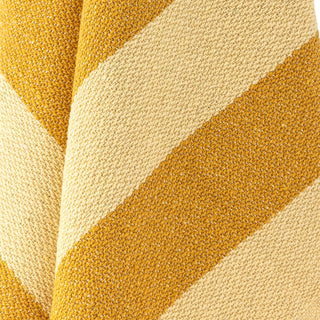 Plaid giallo in cotone riciclato Frello - 130x160cm