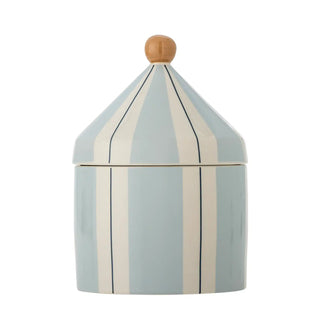 Voorraadpot aardewerk blauw Cimmi 25cm