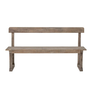Zitbank gerecycled grenen naturel Portland 160cm
