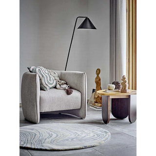 Bacio fauteuil beige 87cm - Het Adres