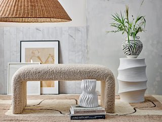 Beistelltisch Keramik weiß Volise