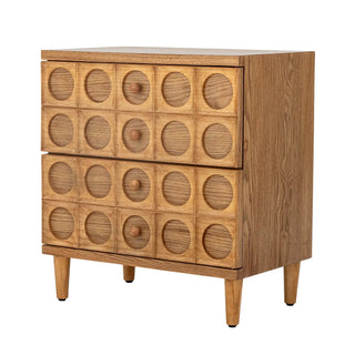Chest of drawers MDF brown Vester 61cm