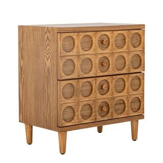 Chest of drawers MDF brown Vester 61cm