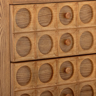 Chest of drawers MDF brown Vester 61cm