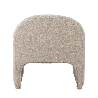 Poltrona lounge in poliestere nature Neel