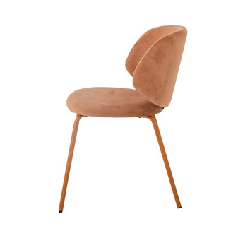 Chaise de salle à manger polyester recyclé orange Ponte