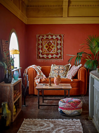 Wandregal recyceltes Holz beige/natur Conde