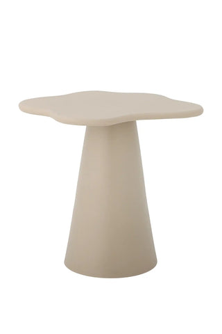 Tavolino in alluminio nature Soller