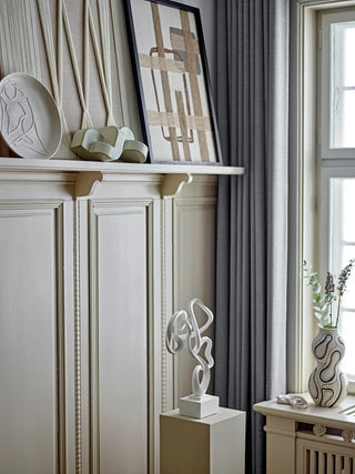 Decoración de pared algodón marrón Bie 50x70cm