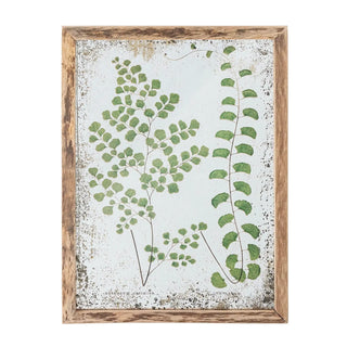 Décoration murale en pin naturel Tipper 34x46cm