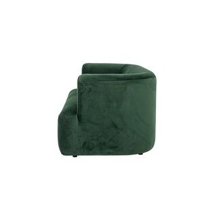 Bank groen Morgan 165cm