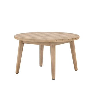 Natural acacia wood coffee table Sorrento 64cm
