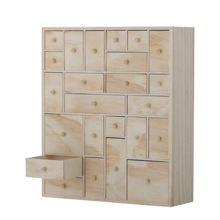 Valery opberg kastje met laatjes 37cm - Het Adres