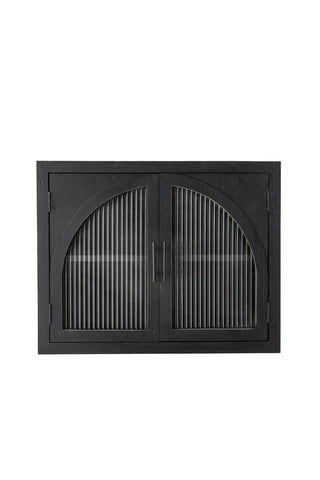 Armadio a muro legno nero Lario