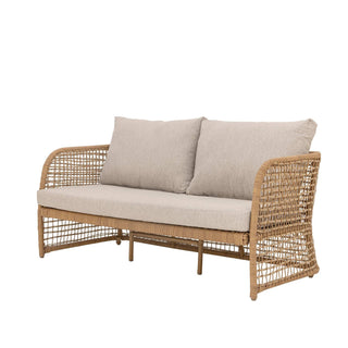 Bank polyrattan nature Penzano 164cm