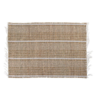 Placemat set zeegras naturel Vidan - 4 stuks