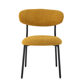 Eetkamerstoel geel Manal