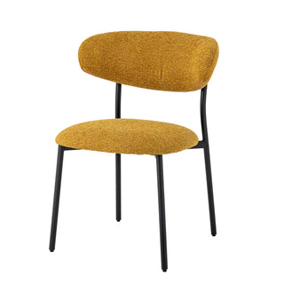 Eetkamerstoel geel Manal