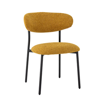 Eetkamerstoel geel Manal
