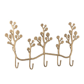 Kapstok metaal messing Padova 57cm