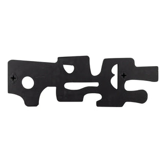 Decoración de pared negra Sare 58cm