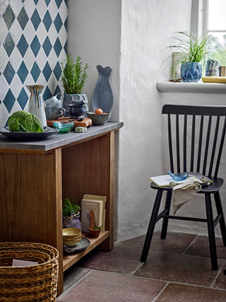 Console table spruce wood brown Riva 110cm