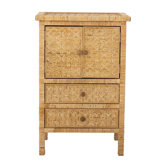 Chest of drawers rattan natural Lorris 67cm