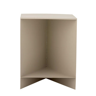 Tavolino in metallo nature Tasha 35cm