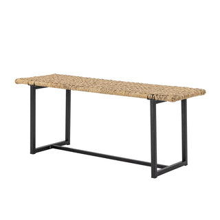 Banc en polyrattan naturel Adilly 114cm