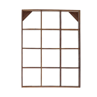 Regal aus recyceltem Holz, braun, tilo, 53x70cm