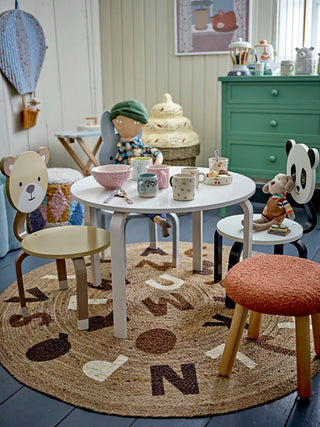 Silla infantil de madera marrón Marle