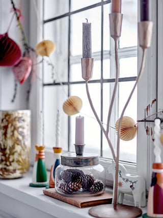 Kerzenhalter Metall Gold Lorine 42cm