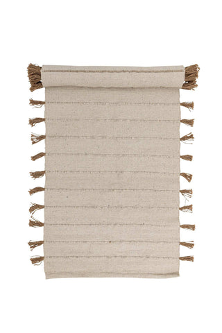 Tapis coton nature Avino 75x245cm